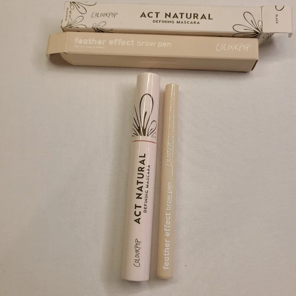 2 PIECE COLOURPOP DUO MASCARA & BROW PEN